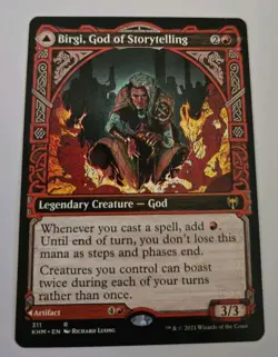 Birgi, God of Storytelling (Showcase) Kaldheim Regular - Image 1
