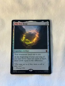 The Ten Rings Marvel Super Heroes Foil - Near Mint - MTG - Image 1