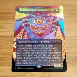 Xanathar, Guild Kingpin, Secret Lair Foil, MTG LP See Pics and Description 001 - Image 1