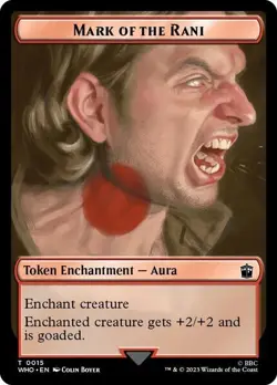 Mark of the Rani - Dalek Double Sided Token [Doctor Who] MTG - Image 1