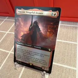 Vincent, Vengeful Atoner (Extended Art) Commander: Final Fantasy Foil - Image 3