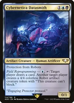1x Cybernetica Datasmith NM Eng MTG - Warhammer 40,000 - Image 1
