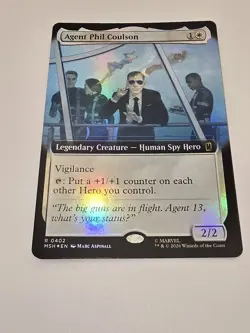 Agent Phil Coulson (Extended Art) Marvel Super Heroes Foil - Image 1