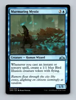 Murmuring Mystic Guilds of Ravnica Non-Foil MTG MP - Image 1