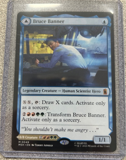 MTG Marvel Super Heroes Bruce Banner / The Incredible Hulk Non Foil M 0049 - Image 1