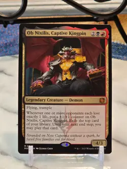 MTG Ob Nixilis, Captive Kingpin March of the Machine: The Aftermath Regular LP - Image 1