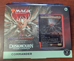 Magic the Gathering Duskmourn House of Horror Commander Deck Endless Punishment - Image 1