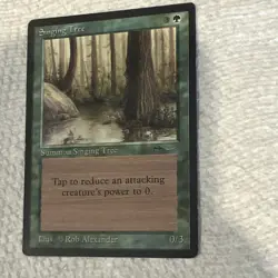 Wizards of the Coast Magic: The Gathering Singing Tree Arabian Nights Rare 0/3 - Image 2