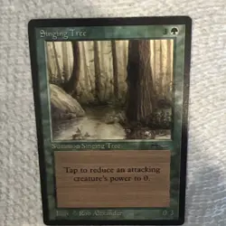 Wizards of the Coast Magic: The Gathering Singing Tree Arabian Nights Rare 0/3 - Image 4