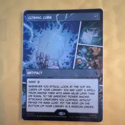 Cosmic Cube (Borderless) (0312) - Marvel Super Heroes (MSH) Foil - Image 1