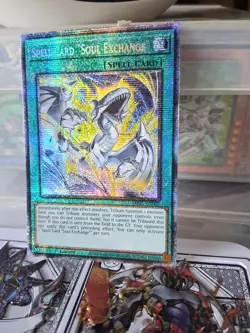 Yu-Gi-Oh! TCG Spell Card "Soul Exchange" MP25-EN007 Starlight Rare - Image 1