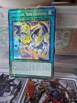 Yu-Gi-Oh! TCG Spell Card "Soul Exchange" MP25-EN007 Starlight Rare - Image 4