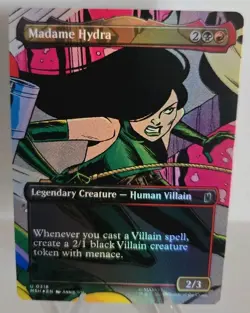 Madame Hydra (Borderless) MTG Marvel Super Heroes Foil - Image 1
