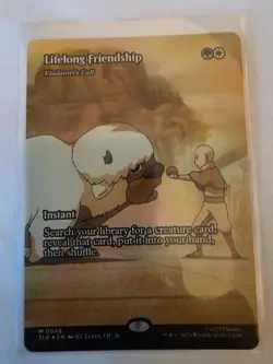 Lifelong Friendship Borderless FOIL MTG Avatar: TLA Eternal-Legal Nm/M - Image 1