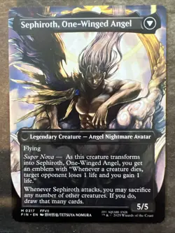 Sephiroth, Fabled SOLDIER (Borderless) (0317) Final Fantasy Regular - Image 2