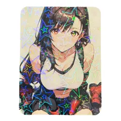 Custom Tifa Lockhart x Aerith • Goddess Story / Final Fantasy VII Card (Anime) - Image 2