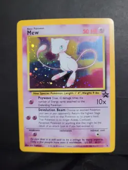 Mew 9 WOTC Black Star Promo Holo Rare Vintage Pokemon Card - Image 1
