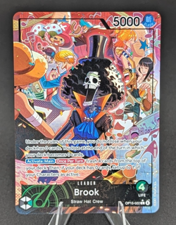 One Piece Brook (L*) OP15-022 (Alt Art) Adventure on Kami's Island (OP15-EB04) - Image 1
