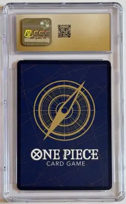 2025 One Piece Monkey D. Luffy EB02-061 Secret Rare CGC 10 Pristine English - Image 2