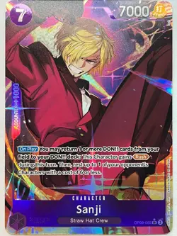 Sanji (065) (Parallel) OP09-065 - Emperors in the New World - One Piece TCG - Image 1