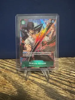 OP12-030 Dracule Mihawk SR Alt Art AA One Piece Card Game TCG CCG English - Image 2