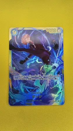 Bandai Sanji OP06-119 Secret Rare Alt Art Foil One Piece CCG Japanese - Image 1