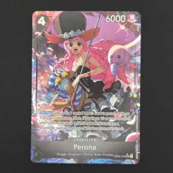 One Piece TCG Perona EB03-045 SR Alt Art EB-03 Heroine's Edition English - NM - Image 1