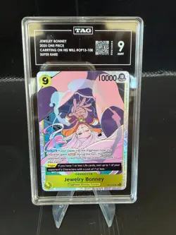 Jewelry Bonney OP13-108 SR TAG 9 Mint One Piece Carrying On His Will - Image 1