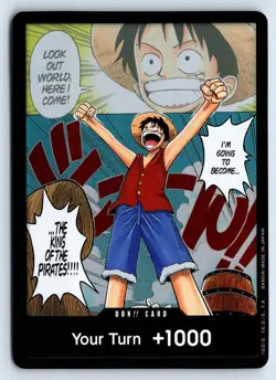 DON!! Card (Manga) (Alternate Art) One Piece Romance Dawn Foil DON!! Near Mint - Image 1