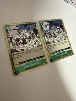 2 x Electrical Luna OP08-036 - Rare - Two Legends - One Piece TCG - NM - Image 1