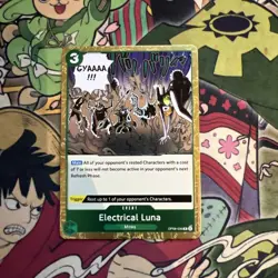 One Piece TCG Electrical Luna OP08-036 Rare Foil Two Legends English - Image 1