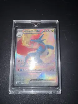 Pokemon TCG Salamence EX Journey Together Special Illustration Rare Card 187/159 - Image 3
