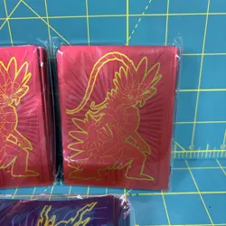 5 Pokemon Scarlet & Violet ETB Card Sleeves Elite Trainer Box Koraidon Miraidon - Image 2