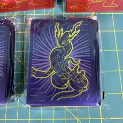 5 Pokemon Scarlet & Violet ETB Card Sleeves Elite Trainer Box Koraidon Miraidon - Image 4