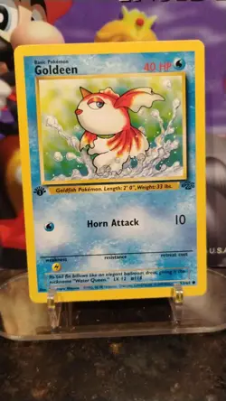 GOLDEEN Jungle Series POKEMON Non-Holo 1st Edition 1999 Trading Card 53/64 - Image 1
