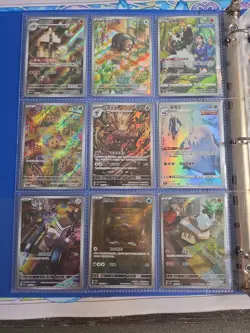 180 Pokemon Card Lot V VMAX EX Full Art Holo Rare GX SR Binder Collection - Image 2