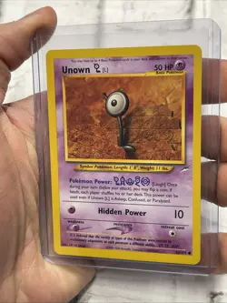 Unown [L] 86/105 - Neo Destiny Set - Pokemon Card - NM Near Mint Vintage TCG Vtg - Image 2