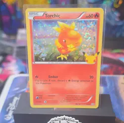 Pokemon TCG Torchic 11/25 Celebrations McDonalds Promo Holo Card NM - Image 1