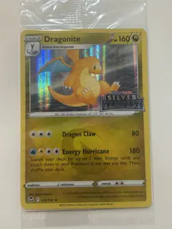 SEALED Dragonite Silver Tempest STAMPED 131/195 Holo Promo Card Pokemon TCG Mint - Image 3
