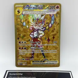 Cinderace ex 163 Sv: Scarlet & Violet Promo Cards Holo NEAR MINT - Image 2