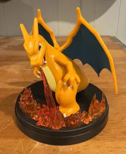 Charizard ex Super Premium Collection Box Card Display Pokemon FIGURE ONLY - Image 2