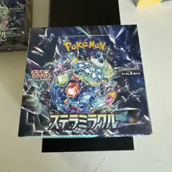 Pokemon Card Game Stellar Miracle Box Scarlet & Violet Japanese Sealed 30 Packs - Image 1