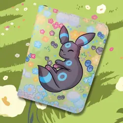 Pokemon Shiny Umbreon Binder Pokemon Album 4 pocket 400 card 50 Pages - Image 1