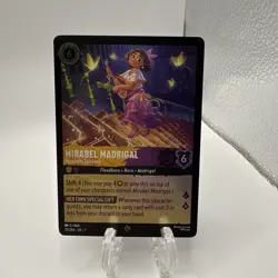 Mirabel Madrigal Musically Talented Lorcana Archazia Card 35/204 Super Rare Foil - Image 1