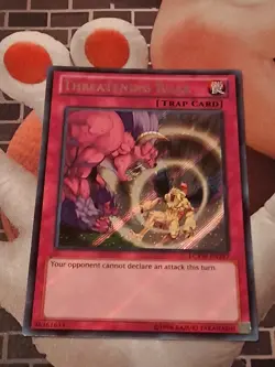 Yugioh Threatening Roar - LCYW-EN297 - Unlimited Edition Secret Rare LP - Image 1