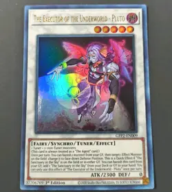 Yu-Gi-Oh! The Executor Of The Underworld - Pluto Ultra Rare GFP2-EN009 LP - Image 1