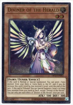 Yu-Gi-Oh! Diviner of Herald UTR Ultimate Rare OP25-EN003 - Image 1