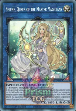 1st ed Selene, Queen of the Master Magicians collector's rare RA01-EN047 Yugioh - Image 1