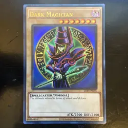Dark Magician LOB-EN005 25th Anniversary Unlimited Yu-Gi-Oh Ultra Rare Near mint - Image 1