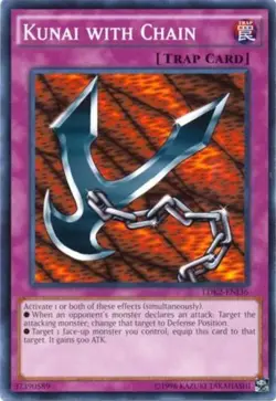 Kunai with Chain - LDK2-ENJ36 - Common - Unlimited Edition - Lightly Played - Image 1